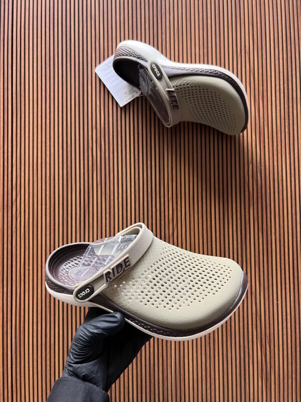 Crocs Literide Cream-Brown – zenohub.in display picture 3