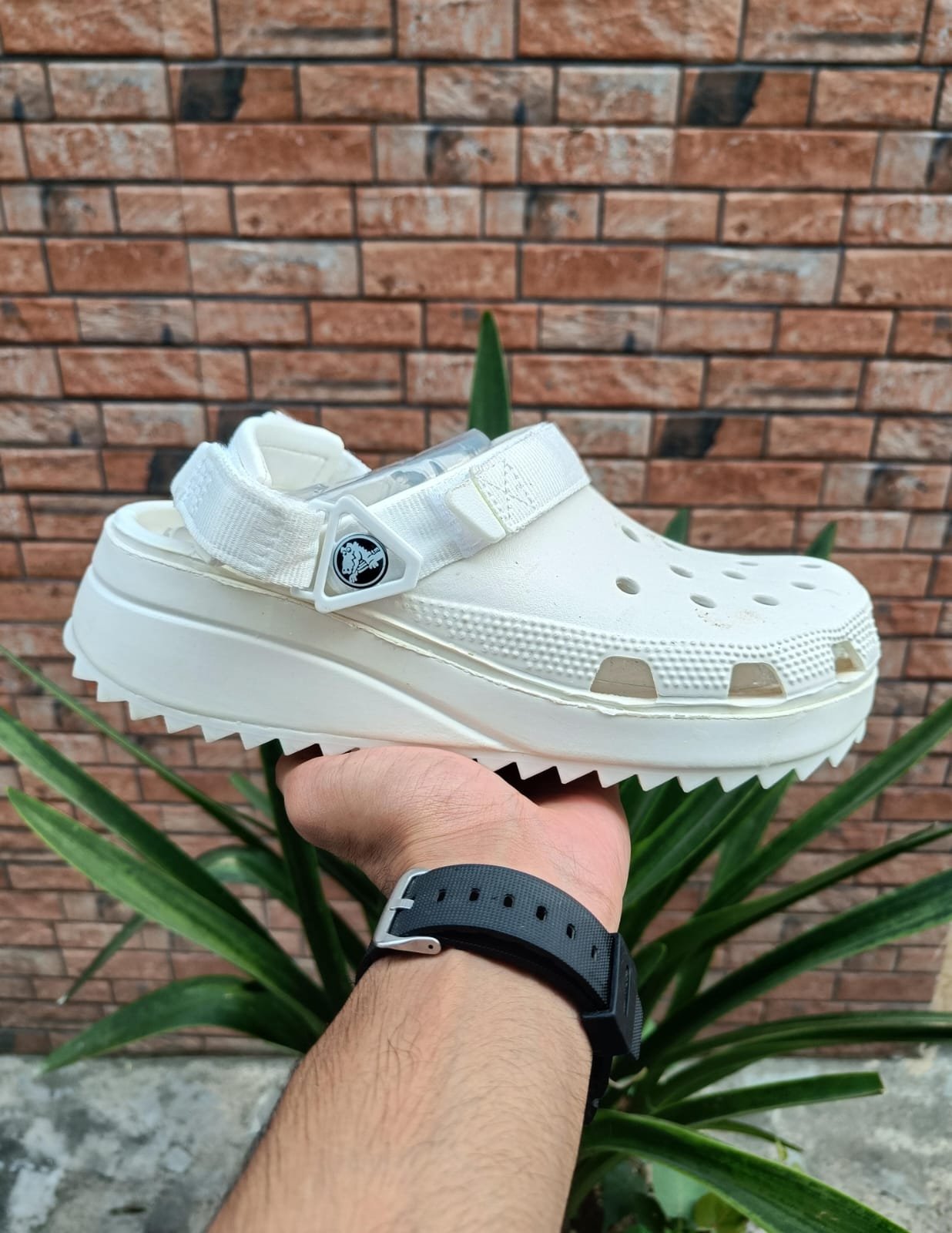 Crocs Hikers Full White