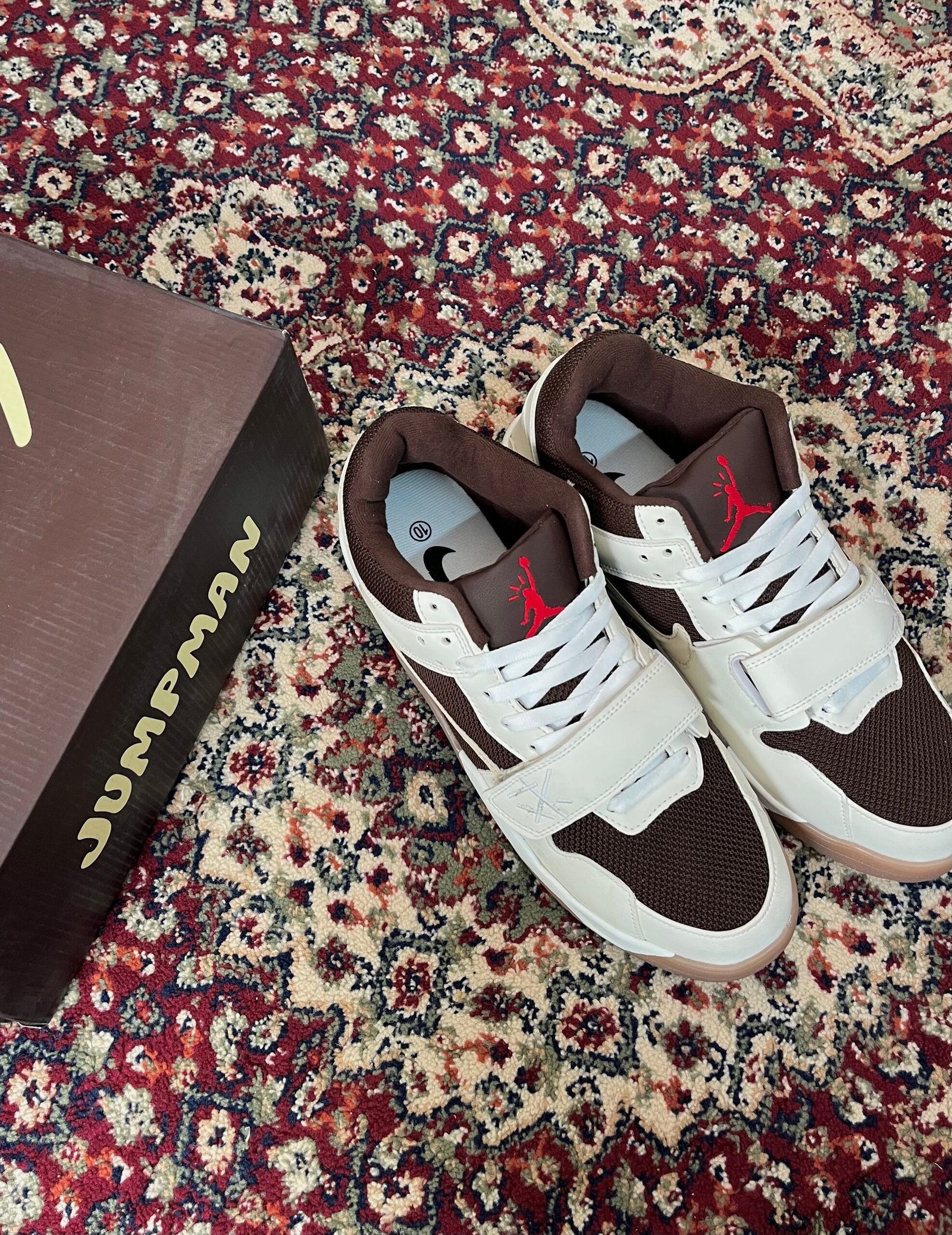 Jumpman Jack Travis scott Cream Mocha - Image 4