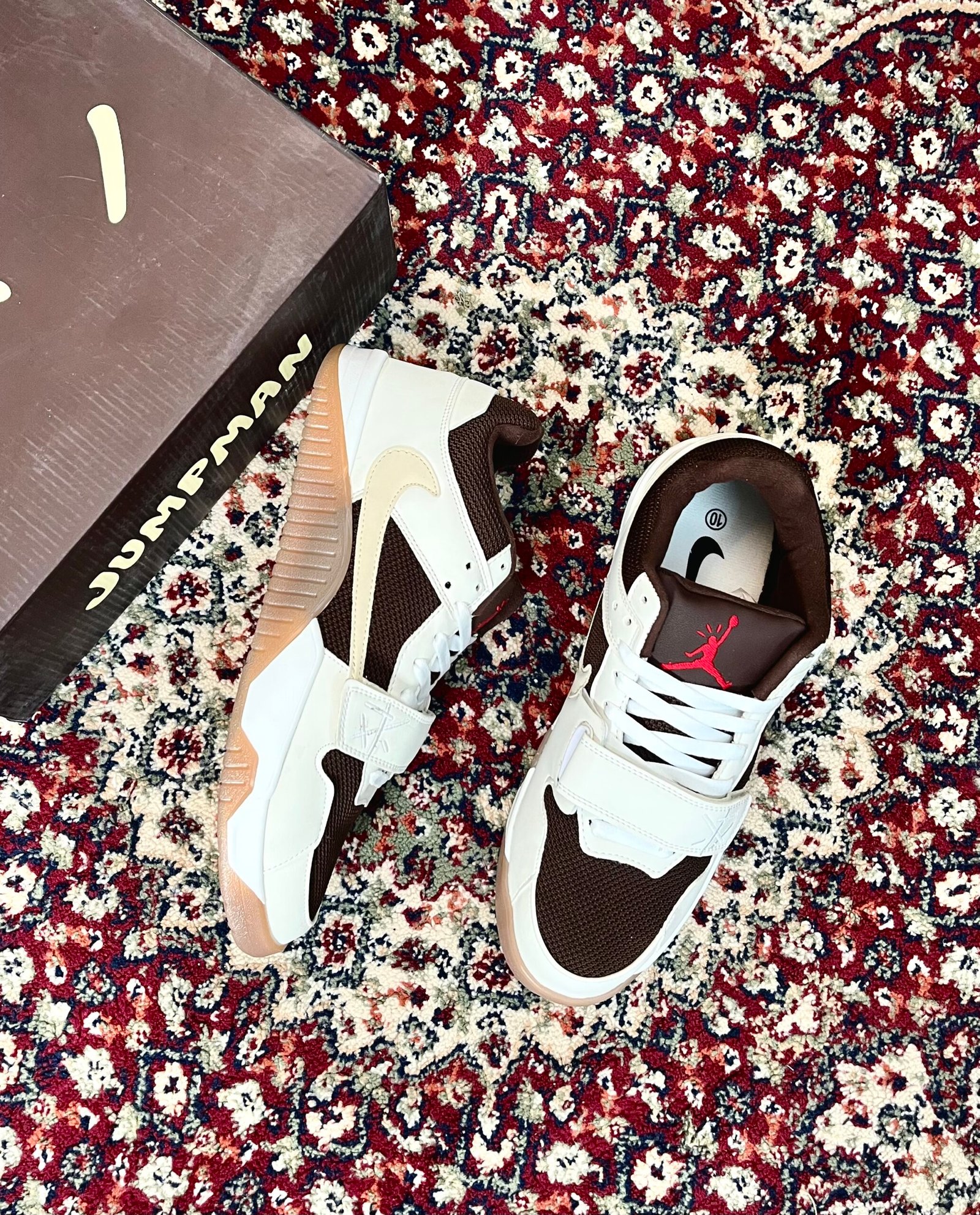 Jumpman Jack Travis scott Cream Mocha - Image 3